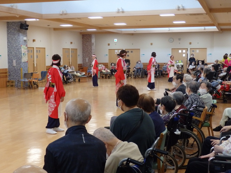 はっぴー園 9月13日 特養・GH合同敬老会