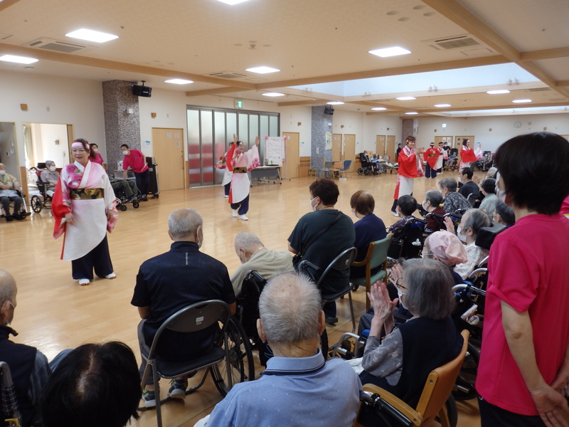 はっぴー園 9月13日 特養・GH合同敬老会