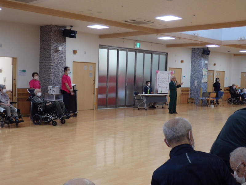 はっぴー園 9月13日 特養・GH合同敬老会